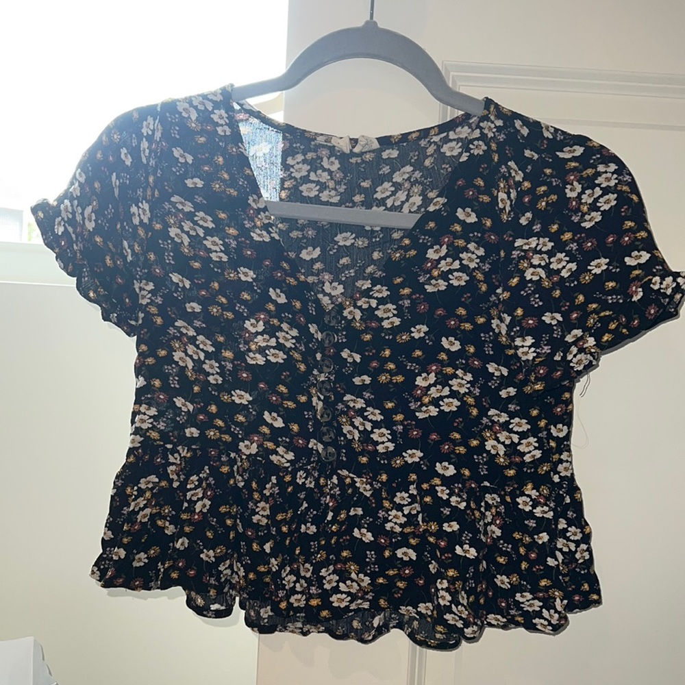 Slightly used flower blouse